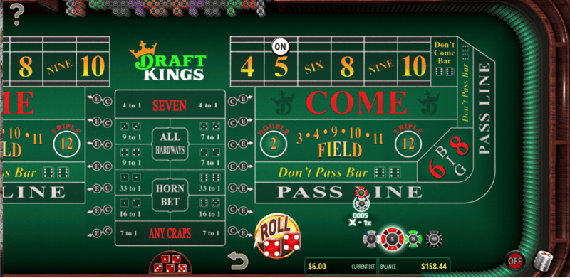 how to bet craps at the casino